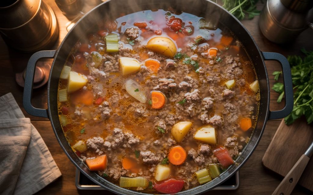 Ground Beef Soup
