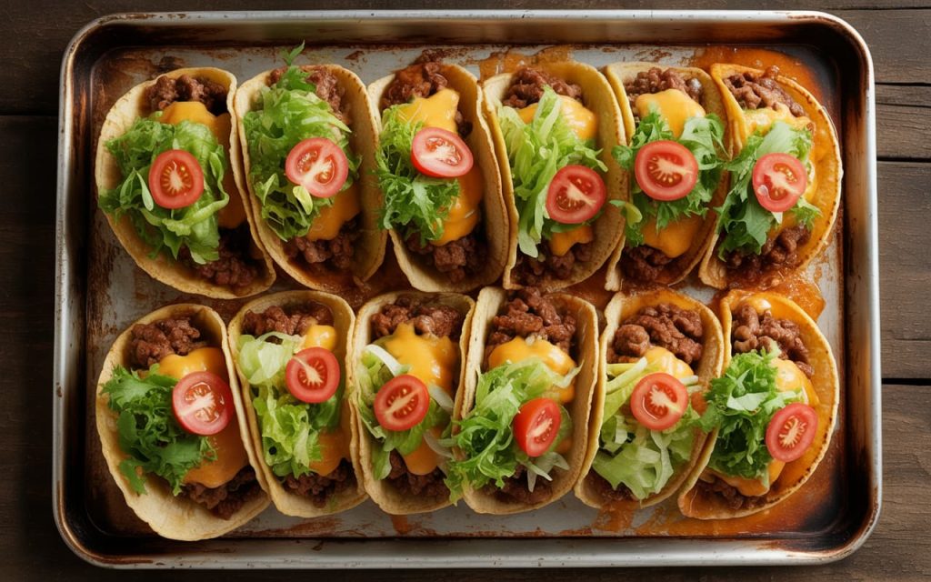 Oven-Baked Ground Beef Tacos