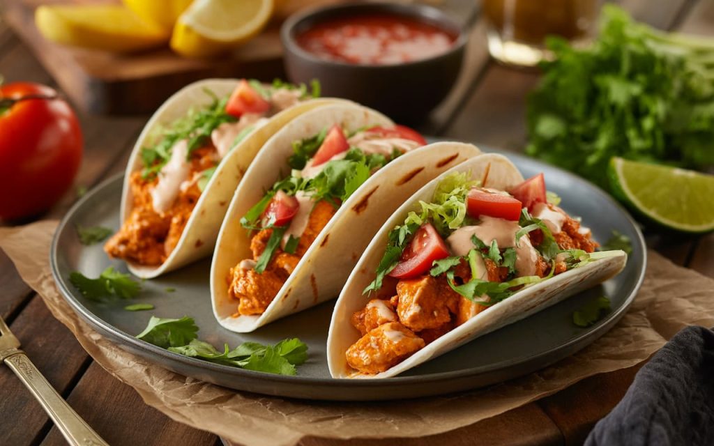 Buffalo Chicken Tacos